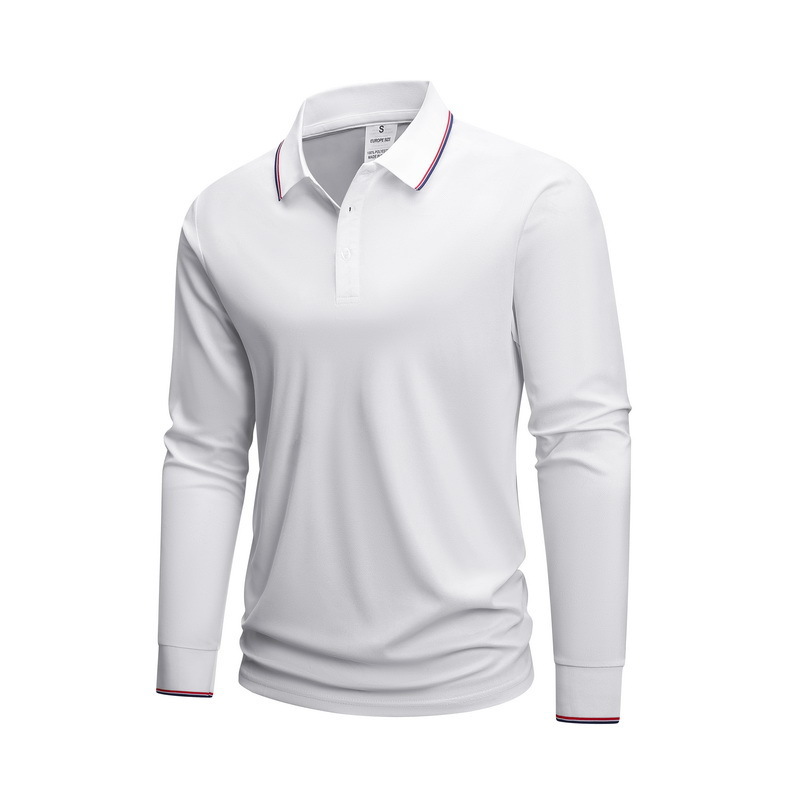 Foreign Trade Cross-Border Wholesale European Size Cross-Border Popular Polo Shirts for Men
