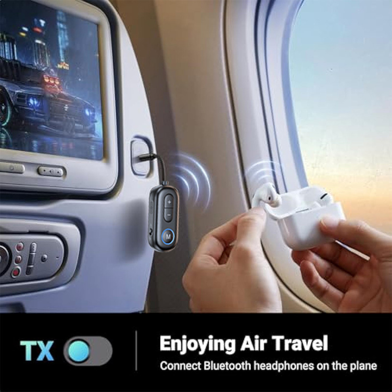 新しい BT13 aux ワイヤレス Bluetooth アダプタ 5.4 車の Bluetooth 通話オーディオ 3.5 ミリメートル受信トランスミッタ|undefined