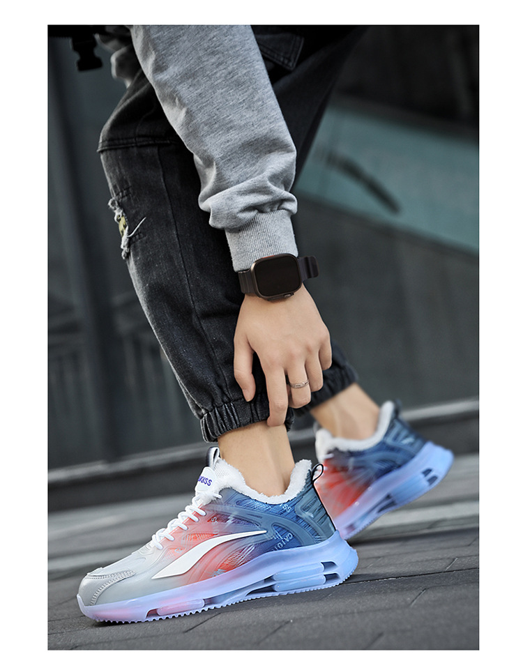 Chaussures pour hommes Printemps et été grande taille chaussures pour hommes en noix de coco maille respirante décontractée pour hommes semelle épaisse rehaussant coussin d'air chaussures de mode papa_voghion.com