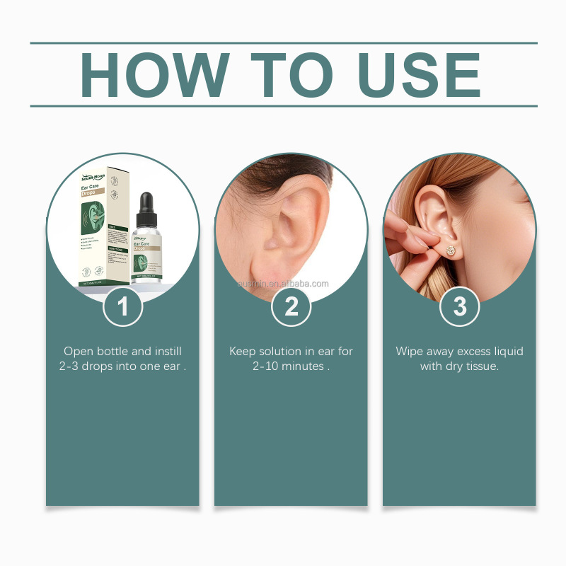 跨境专供Ear Care Drops耳部护理滴剂温和成分护理不适清洁滴剂|undefined