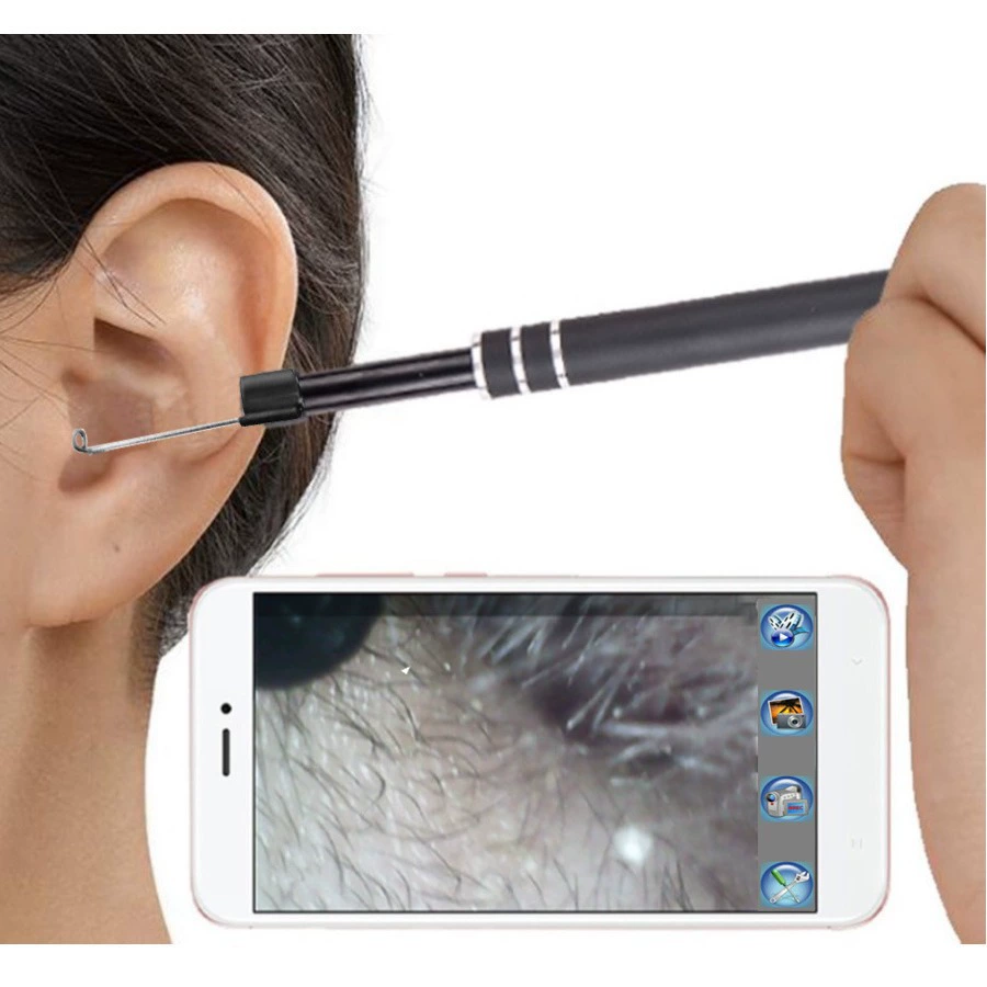 Визуальный ушной ложки эндоскоп цифровой визуальный отоскоп визуальный ушной эндоскоп ушного канала