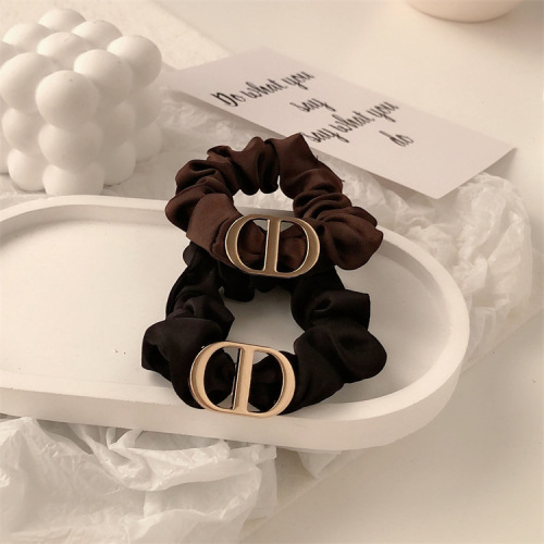 New ins simple small intestine ring super soft temperament headband daily versatile hair tie hair elastic band headband hair accessories