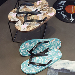 Men's Huarache Summer Trend Sandals with Flip-Flop Style, Student Beach Edition, Korean Style, Personality Casual Non-Slip Trendy Men's Slides Wholesale