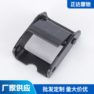 Factory supply webbing elastic buckle non-slip lock buckle tightening zinc alloy press buckle car binding adjustment buckle