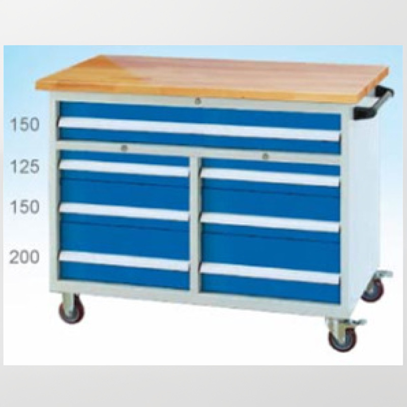 工具车抽屉式 工具车报价 组合工具车 工具车工具柜 冠久供带抽屉