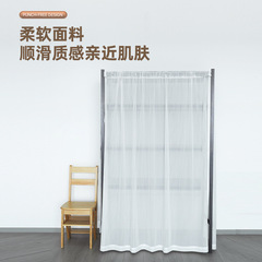 貨架衣櫃不鏽鋼配件掛衣杆開放式掛衣架落地簡易組裝室內衣櫥收納