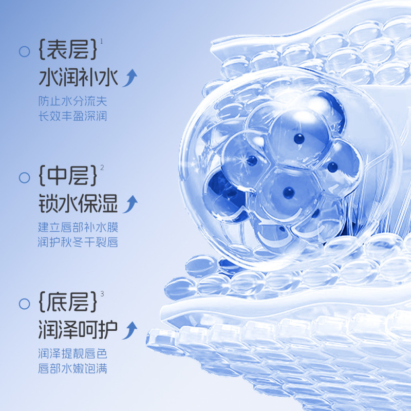 韓泊莉ビタミンb 5保湿リップクリームは水を補って乾燥を防ぎます。|undefined