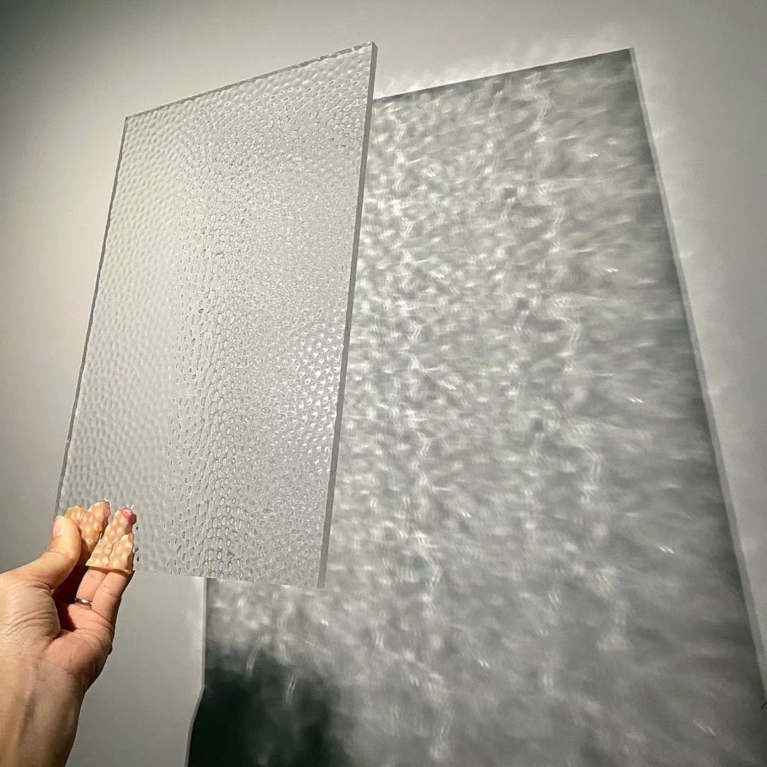 圆点小雨点水波纹亚克力浴室门家具吧台咖啡桌小茶台用有机玻璃