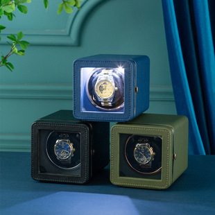 New watch shaker mini single watch box watch shaker five-speed adjustable watch shaker with light new TYPE-C interface