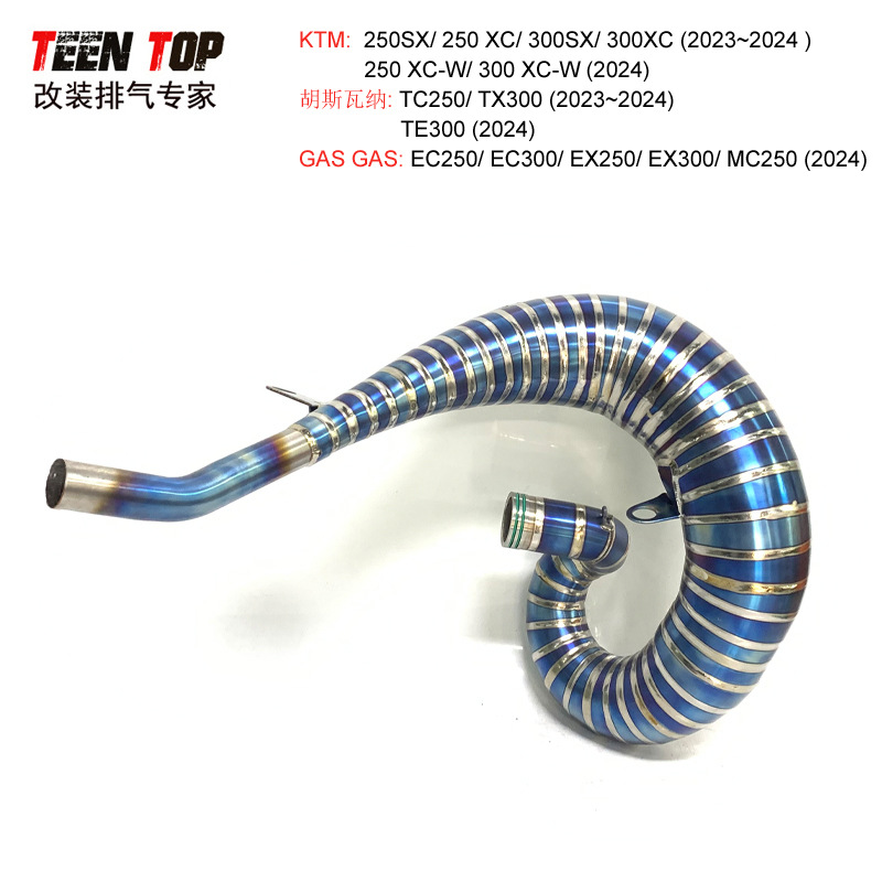 Two-Stroke Off-Road Exhaust Suitable for Ktm Husqvarna Gasgas 300Exc Ec300 Te300 Elbow Pipe