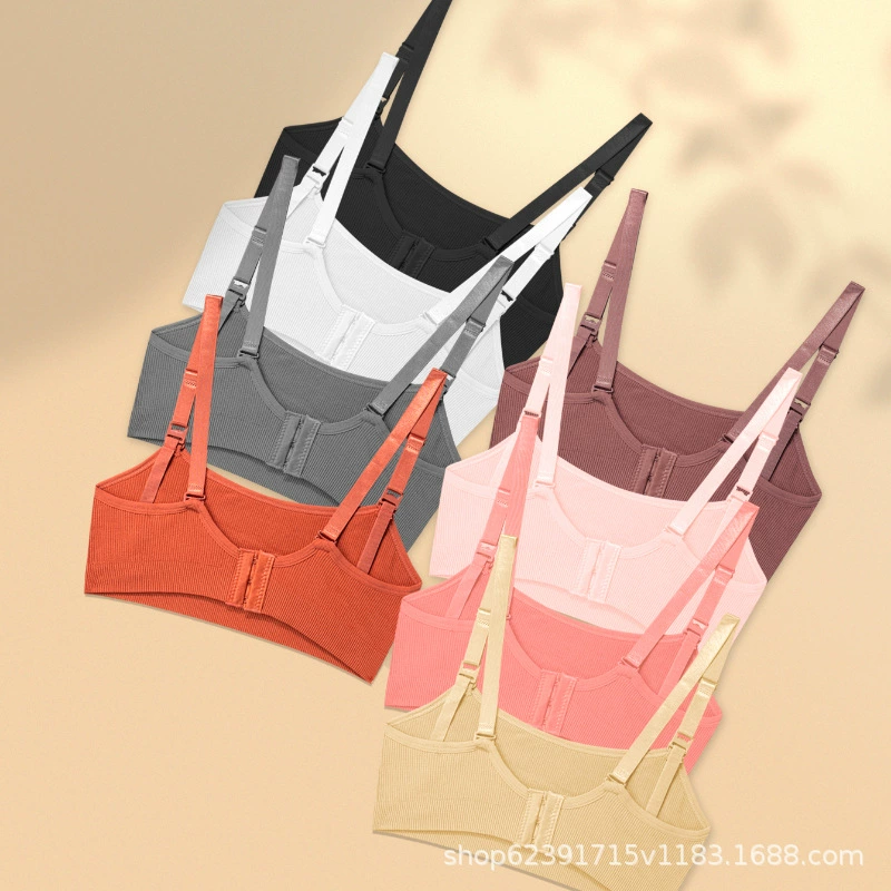 Bra top for breastfeeding, wireless bra, supporting underwear, push up bra