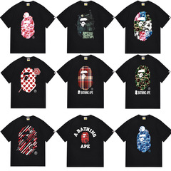 国境を越えた卸売りは長期的に安定して230グラムの男女カジュアル半袖tシャツ男女を供給する