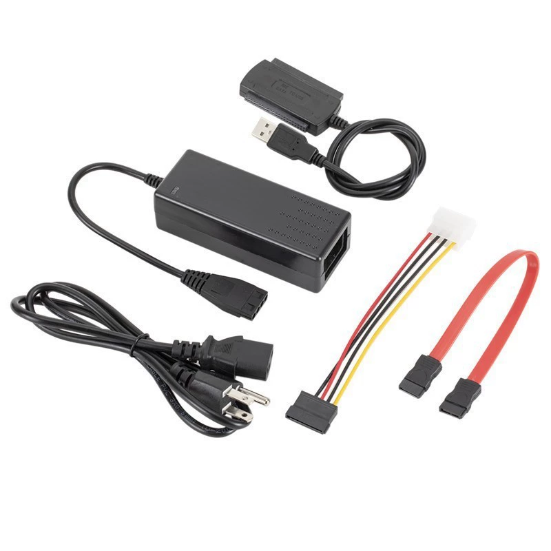 [Заводская поставка USB TO IDE/SATA компьютерный жесткий диск USB в последовательный/порто IDE тройной с питанием]