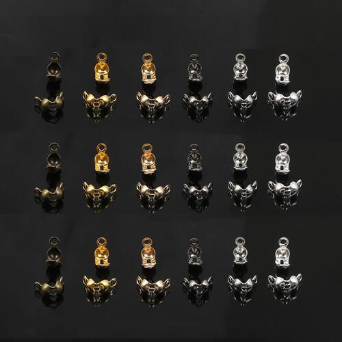 100 price DIY jewelry accessories multi-color double-ended buckle connecting buckle Baotou buckle bracelet necklace material hot sale wholesale