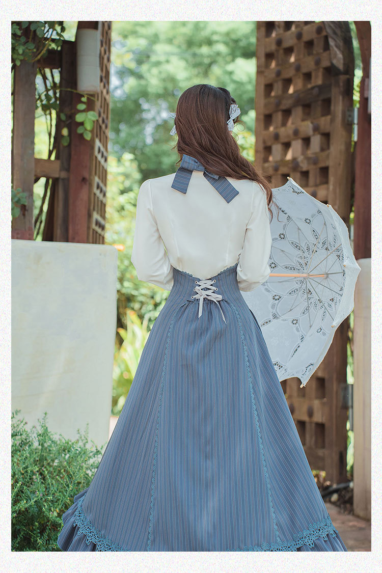 Elegant Literary Girl Set - Cottagecore Aesthetic word1