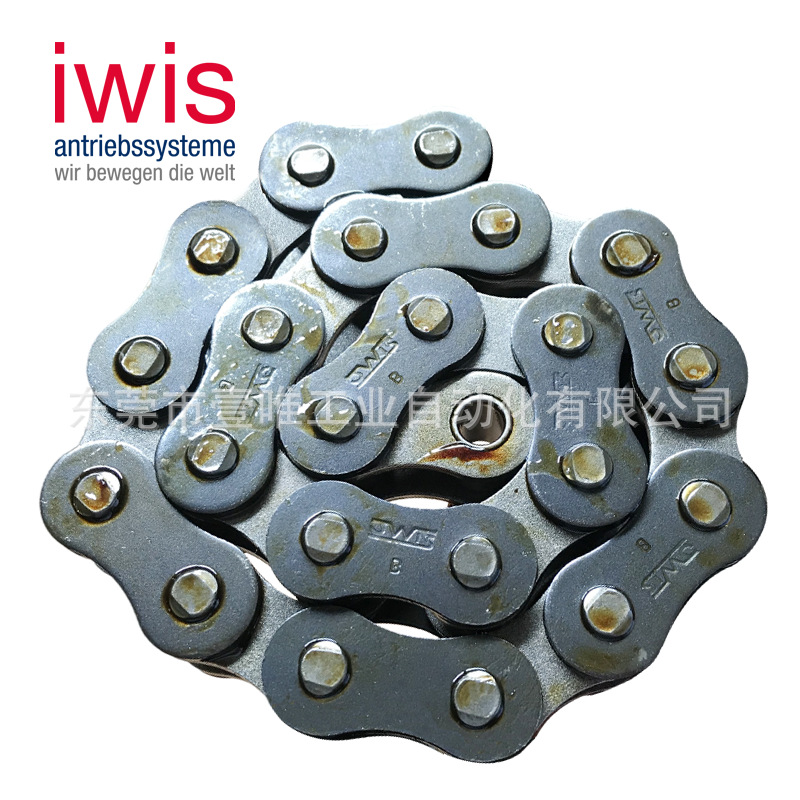 现货德国IWIS模切机/印刷机械用20B-1单排M2012传动链条5米/条