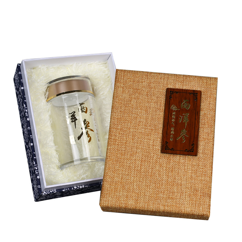 WBZ7 packaging bottle Panax notoginseng powder Gastrodia powder black wolfberry Dendrobium maple bucket American ginseng Ganoderma spore powder jar