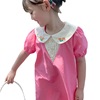 Skirt, doll, dress, small princess costume, summer clothing, with embroidery, new collection, for 3-8 years old