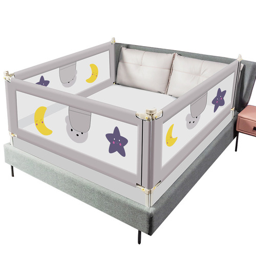 Baby crib guardrail baby anti-fall safety bedside fence children's bed new single-sided lifting safety bed fence