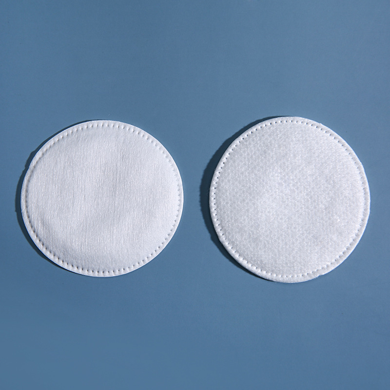 [Fábrica] agujero de alfiler pieza redonda de algodón de maquillaje pieza redonda de bloqueo compresa mojada algodón Limpieza de algodón limpie uñas belleza pieza de algodón en polvo