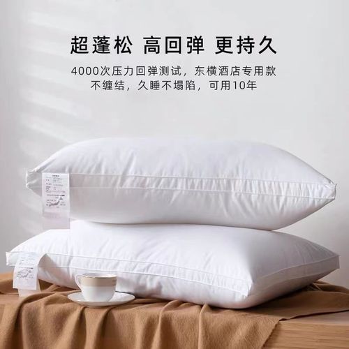 Export to Japan five-star hotel pillow core for sleep adult neck pillow home use single pillow set of two wholesale
