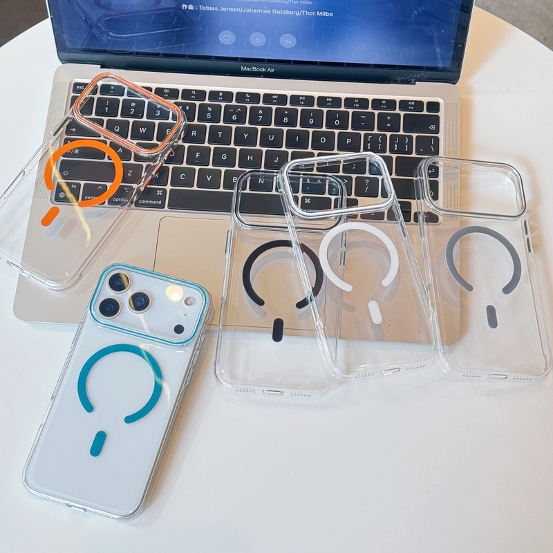晶润磁吸适用iPhone17promax手机壳苹果15/16高透PC防摔保护套|undefined