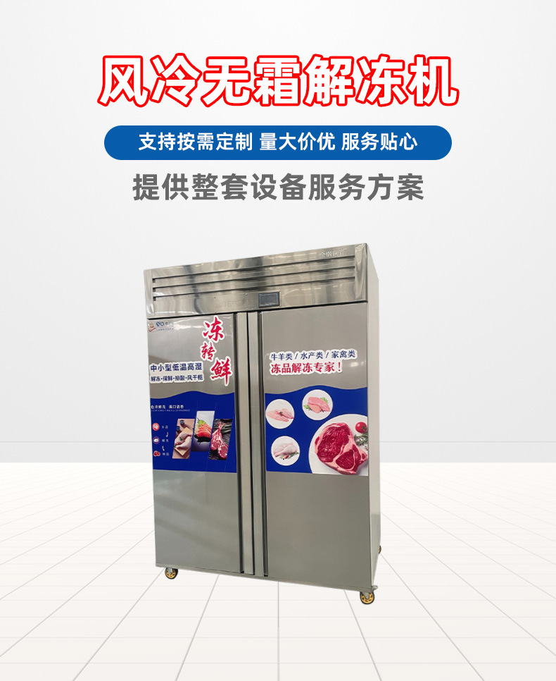 Морозильный шкаф для разморозки мяса Zhonghui модель 20