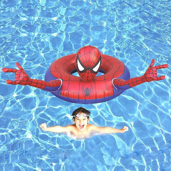 Inflatable travel swimming ring PVC