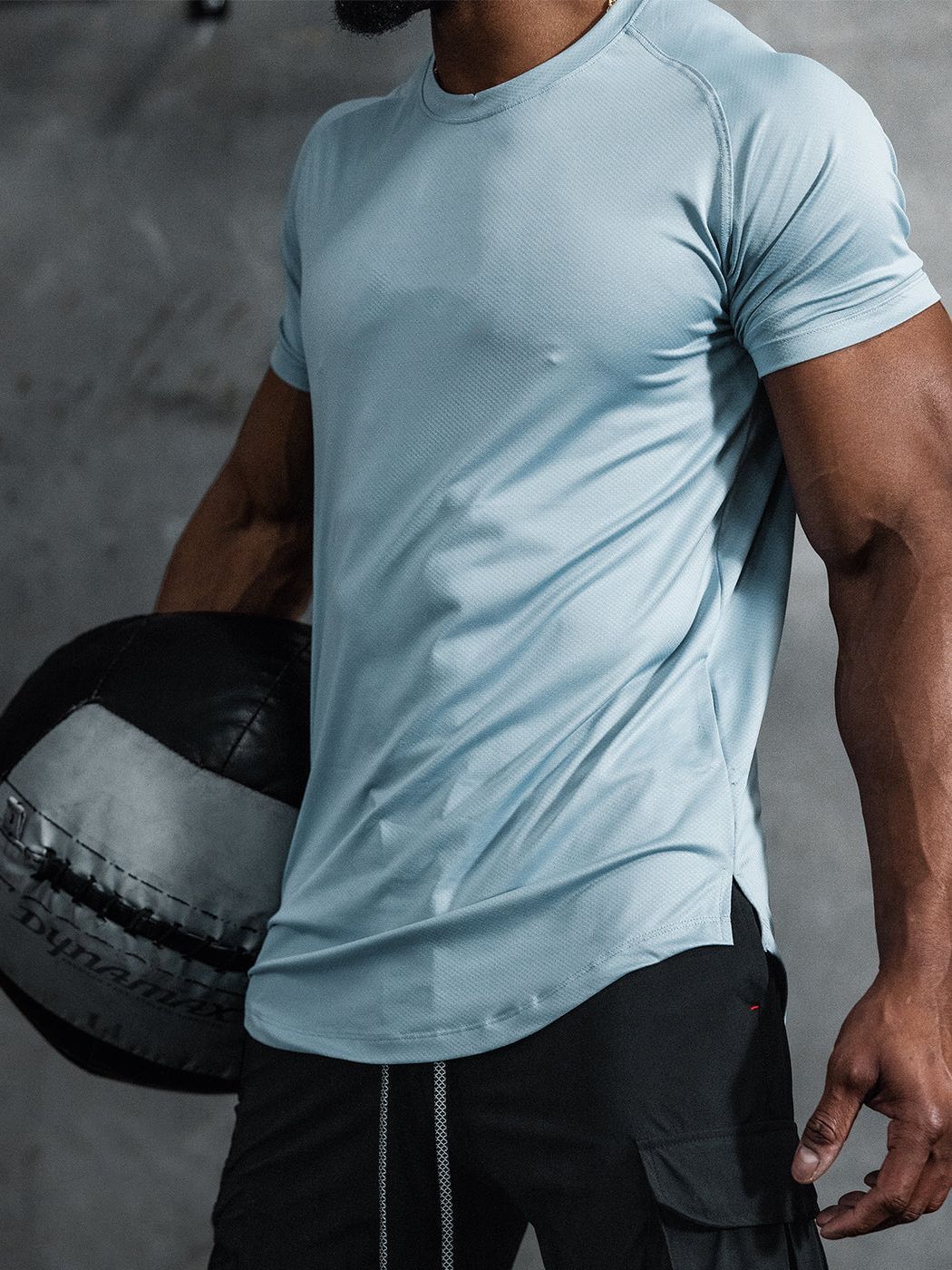 Camiseta deportiva transpirable de manga corta para hombre, de secado rápido, ajustada, de malla, para entrenamiento de baloncesto, talla grande, para venta transfronteriza.