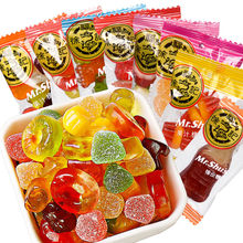 徐福记果汁橡皮糖QQ软糖多种口味混合儿童休闲零食喜糖便宜