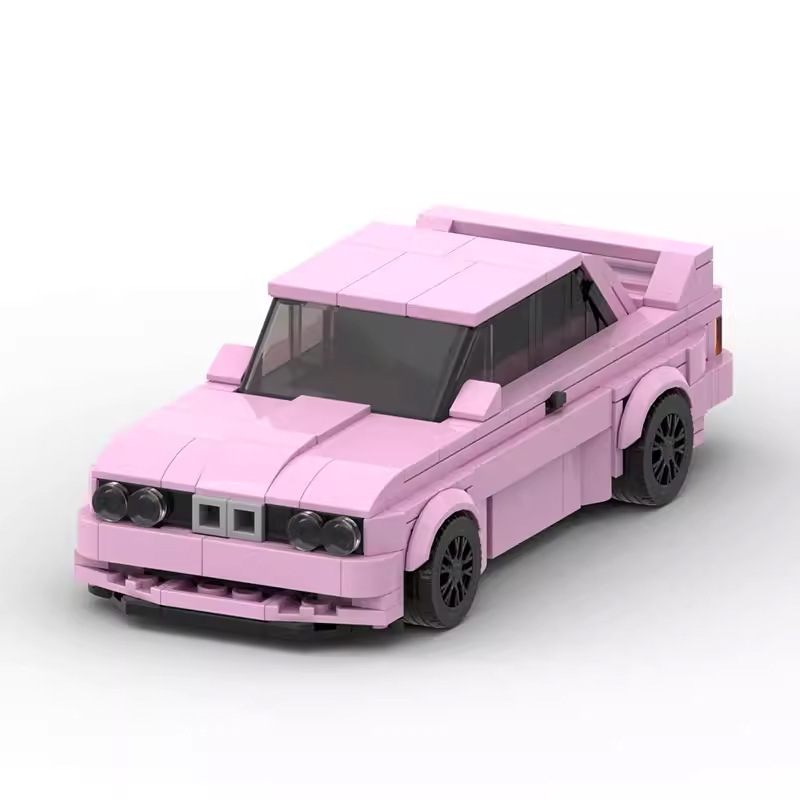 Car model MOC compatible Lego speed8 car BMW M3 E30 boy mosaic set racing car Car model MOC compatible Lego speed8 car BMW M3 E30 boy mosaic set racing car