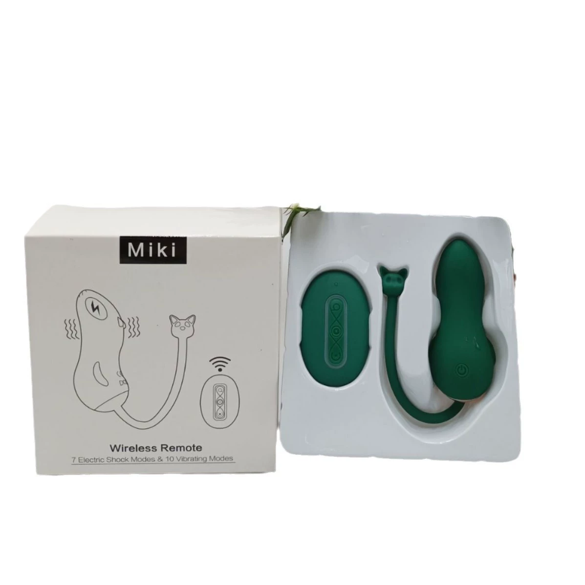Miqi remote control wireless vibrator female masturbator massager silicone electric shock low frequency pulse frequency conversion fun
