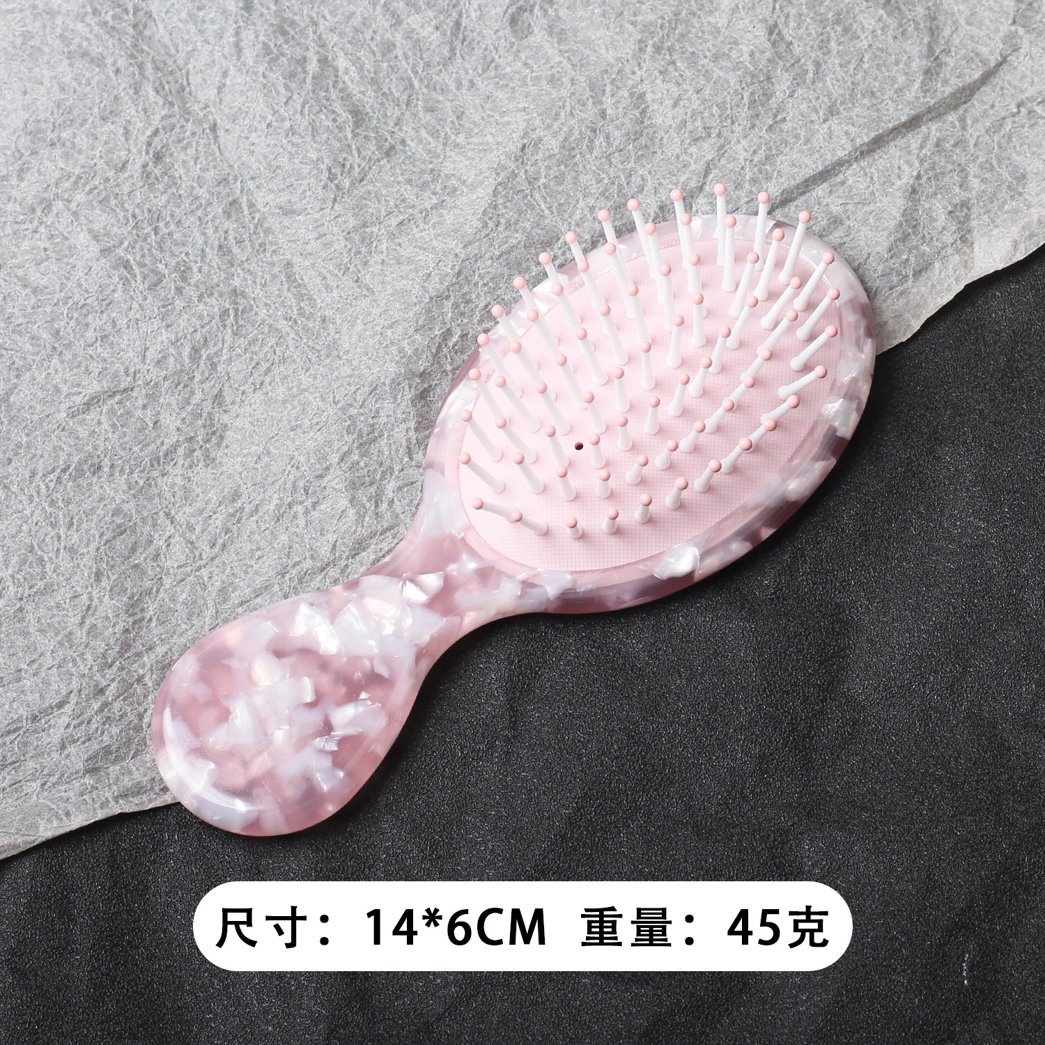Nuevo peine de acetato con airbag para niños, cepillo para el cabello lindo y elegante para niñas, pequeño peine de masaje portátil. image 11