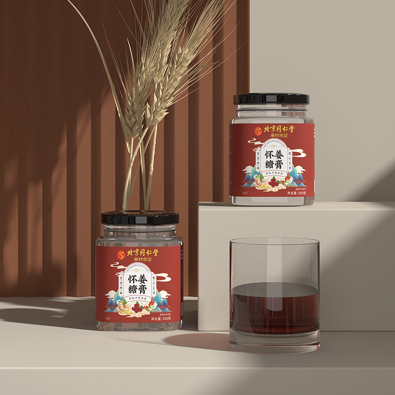 Beijing Tong Ren Tang Huai Jiang Tang Gao e-commerce product promotion Angelica Sinensis Red Date Paste for women Menstrual Relief Paste Distributor Wholesale