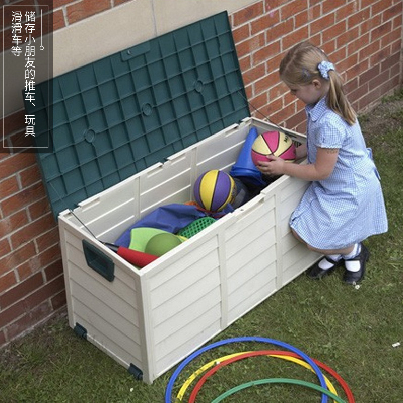 Sala de herramientas al aire libre, sala de almacenamiento, patio, jardín, balcón al aire libre, caja de herramientas de almacenamiento de artículos diversos, caja de almacenamiento impermeable y a prueba de humedad