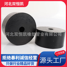 生产橡胶柱减震弹簧橡胶复合柱隔震墩高弹抗震防震