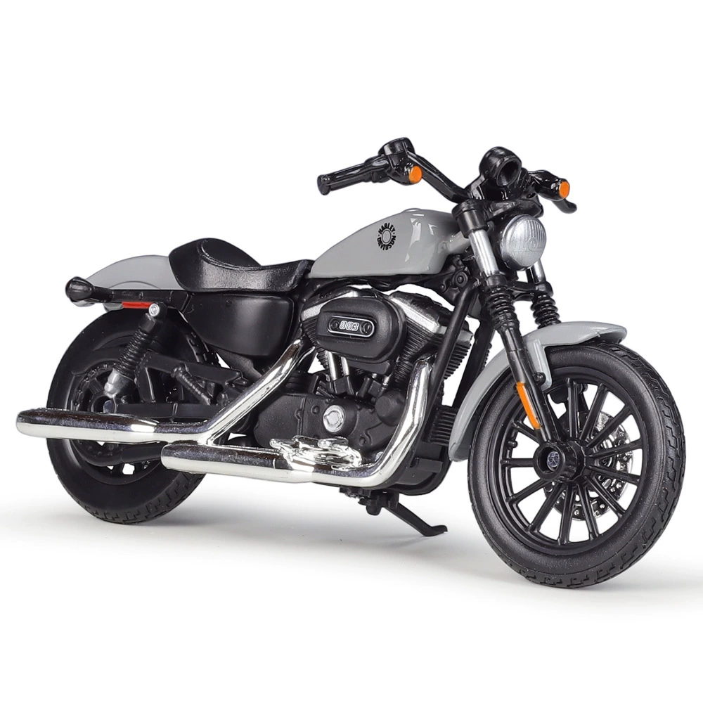 Микрохи 1:18 Harley Sportster Iron tough guy 883 тяжёлый локомотивного мотоцикла модель из сплава