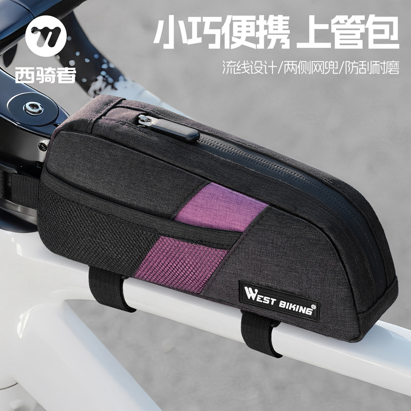 West Rider Bicycle Bag Cycling Top Tube Bag Bicycle Bag Front Beam Bag Mountain Bike Bag Road Bike Cycling Equipment