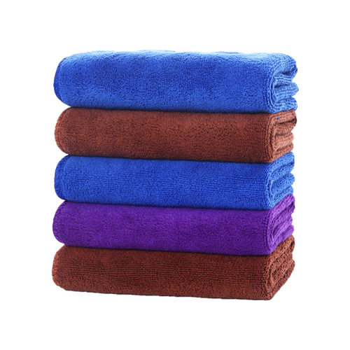 Wholesale Car Wash Towel Super Absorbent Microfiber Cleaning Cloth Square Towel Multi-purpose Thick Car Wash Towel
