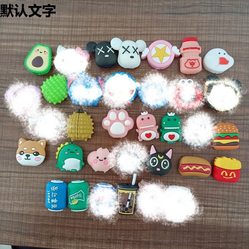 Protector de cable de datos animal lindo dibujos animados silicona anti-ruptura cable de carga picador de alambre mordedor de uso doméstico diario