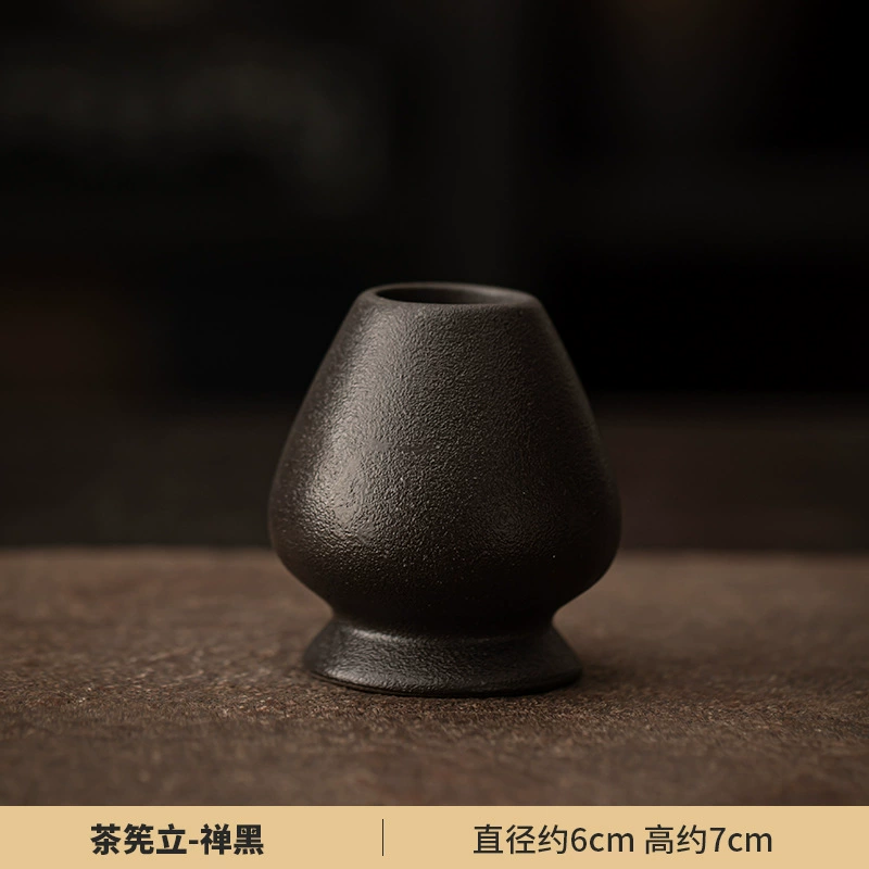 Набор чая матча (Creative Ceramics) японский стиль керамические чайные инструменты — венчик, ложка, сито нержавеющая сталь
