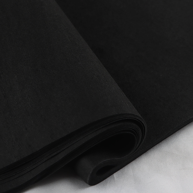 블랙 [두꺼운 티슈 페이퍼 38 장]; 50*50CM/시트