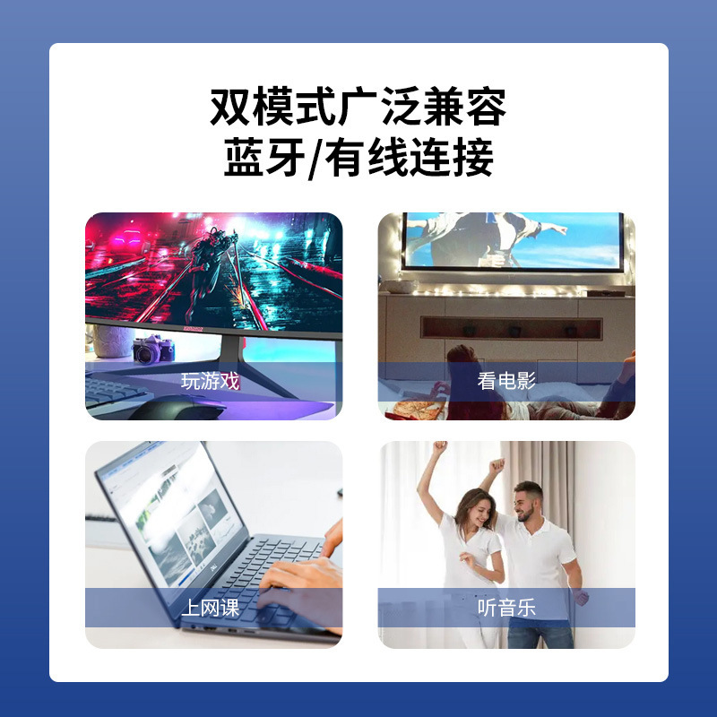 ワイヤレスbluetoothスピーカーパソコンデスクトップ家庭用有線小型デスクトップミニ高音質usbサウンドカード小型スピーカー|undefined