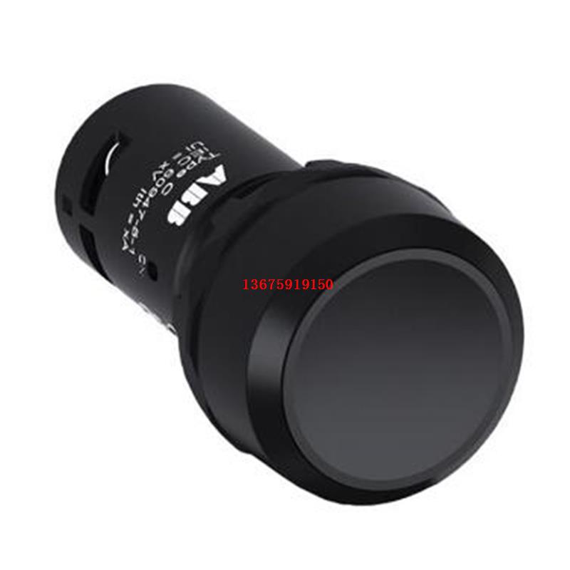 ABB黑色平钮  CP1-10B-20   复位型