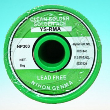 厂商直供日本减摩NIHON无铅松香芯焊锡线焊锡丝YS-RMA NP303 W0.6