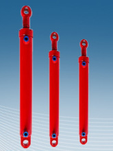 2吨液压油缸油顶三点一线同心