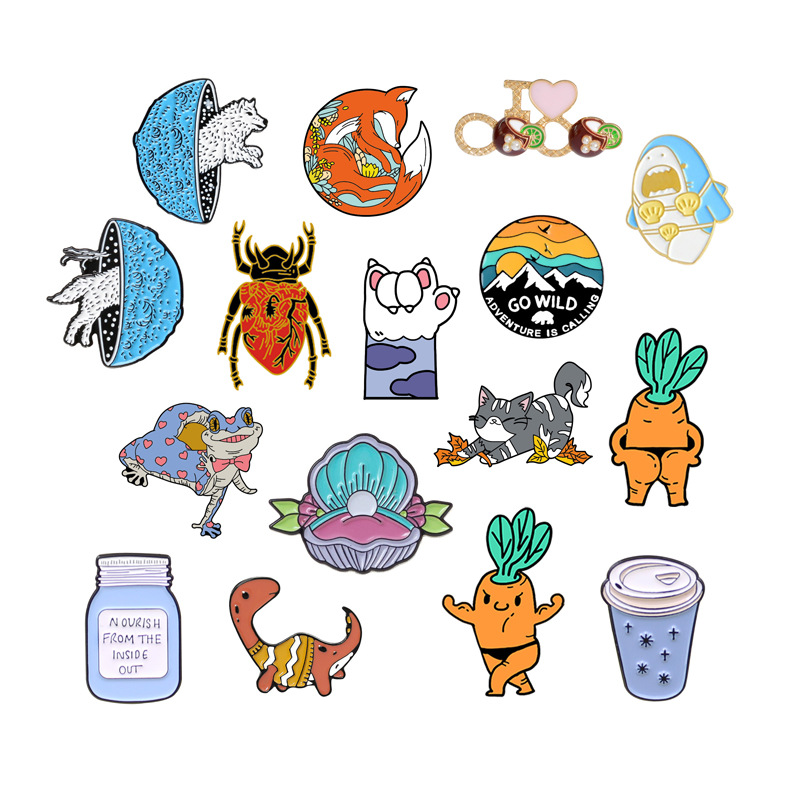 Animal Pattern Cute Pin Animal Alloy Unisex Brooches