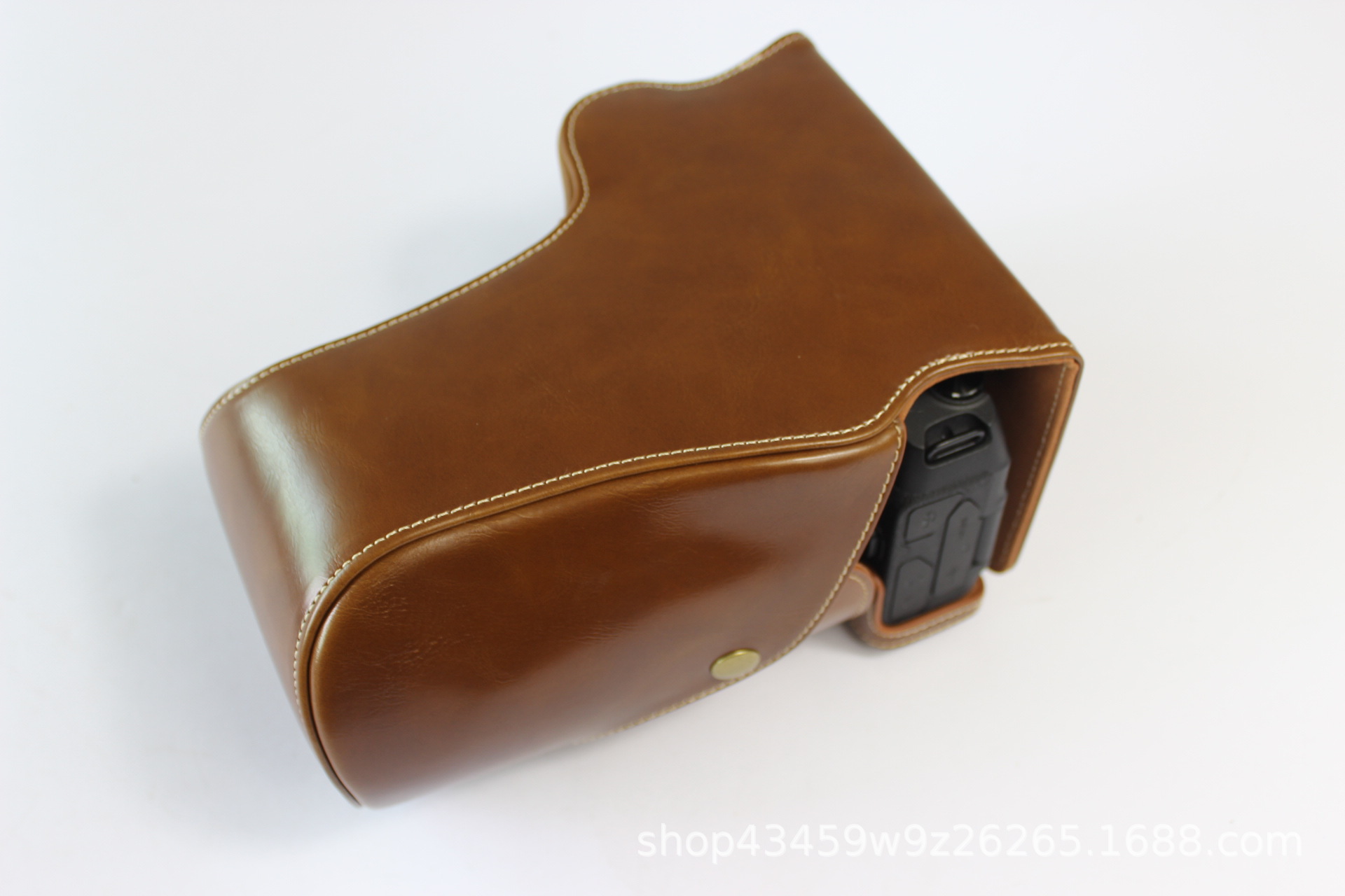 (2개) 캐논 EOSRP 카메라 가방 보호 케이스 가죽베이스 반 어깨 가방 디지털 카메라 가방 빠른 팩