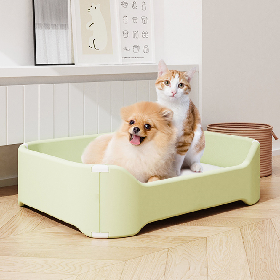 인터넷 연예인 여름 이동식 및 빨 고양이 사육장 개 사육장 사계절 유니버설 애완 동물 고양이 개 토끼 행진 침대 지상 유물 새로운 스타일