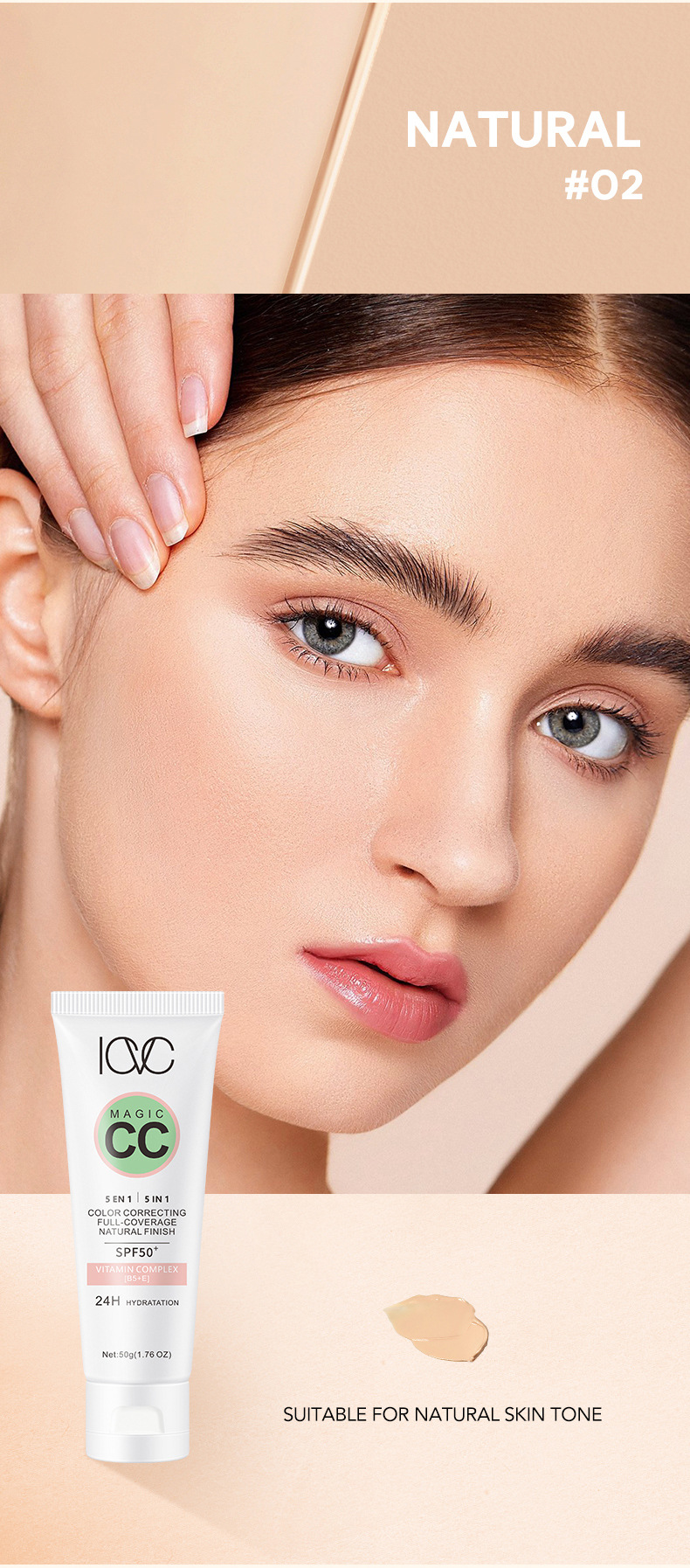 Matte CC Foundation 50g